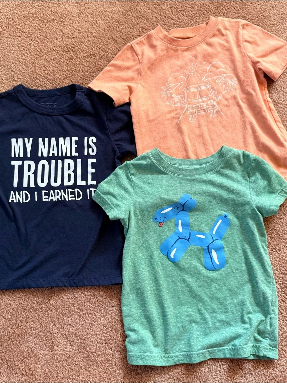 Bundle of 12 Boys' Graphic Tees - Toddler 3T